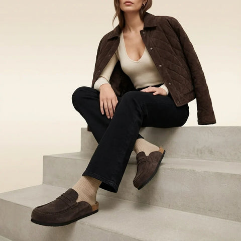 Fondu Leather Clogs