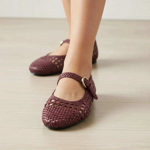 Windsor Woven Mary Jane