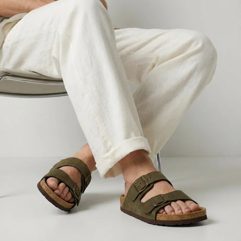 Lane Men's Cork Footbed Sandal