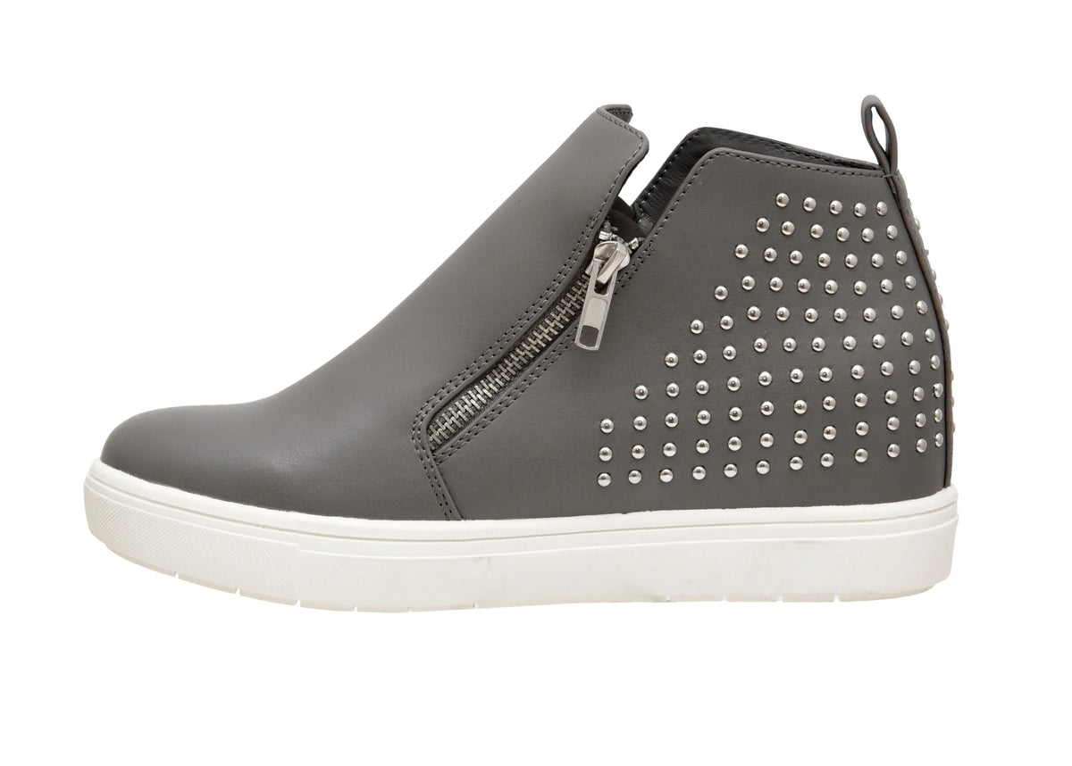 Hollywood Studded Wedge Sneaker