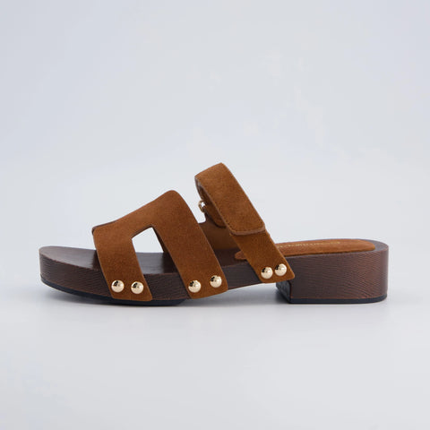 Tokyo Genuine Suede Sandals