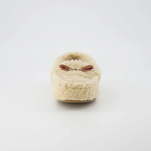 Star Sherpa Moccasin Slippers