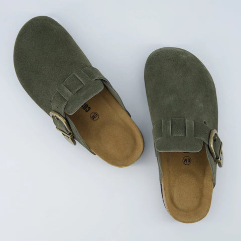 Hamlet Leather Clogs