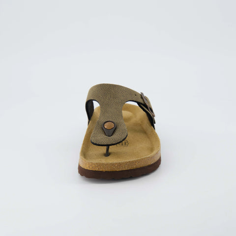 Leah Cork Footbed Thong Sandal