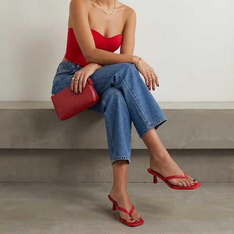 Miami Kitten Heel Sandals