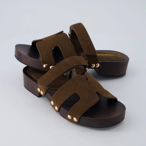 Tokyo Genuine Suede Sandals