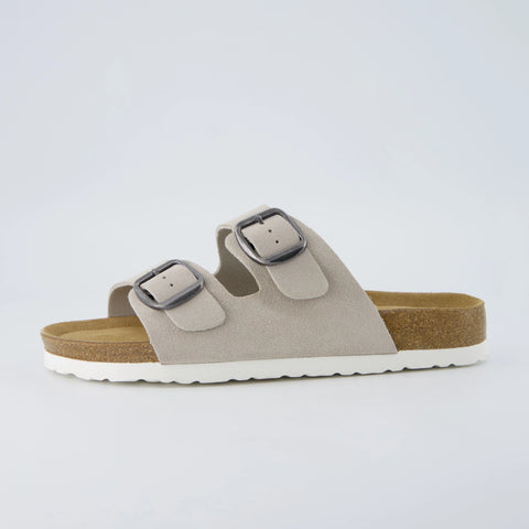 Logo Leather Sandal