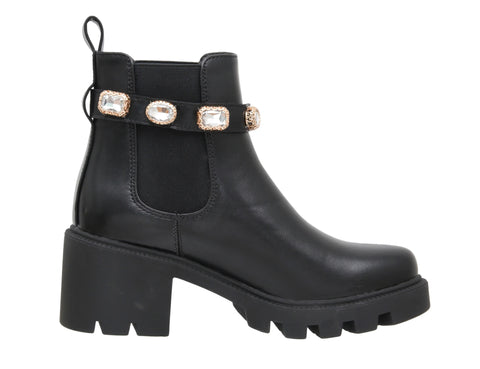 Julie Studded Strap Chelsea Boot