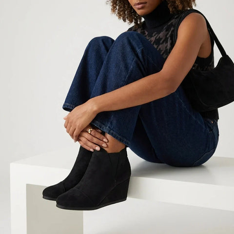 Zoey Wedge Bootie
