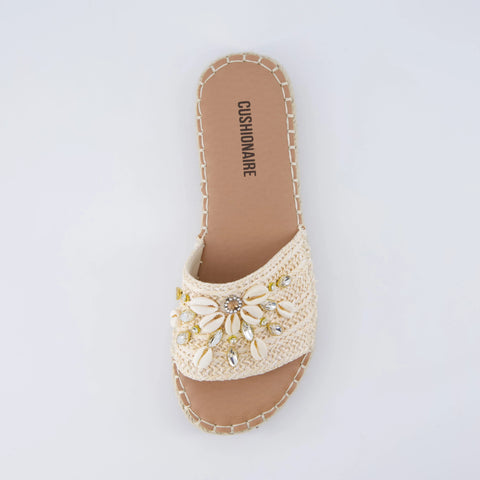 Playa Espadrille Slide Sandals