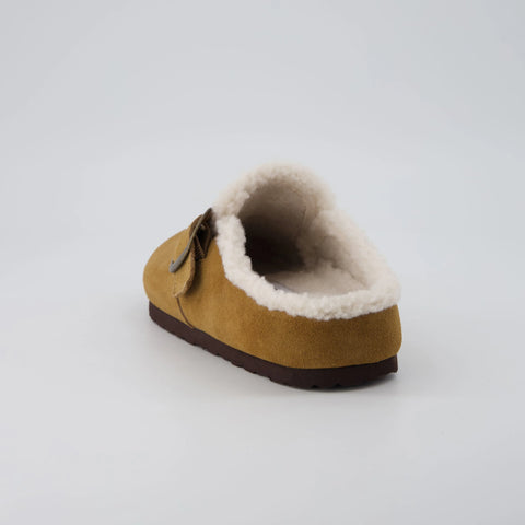Haven Cozy Leather Clogs