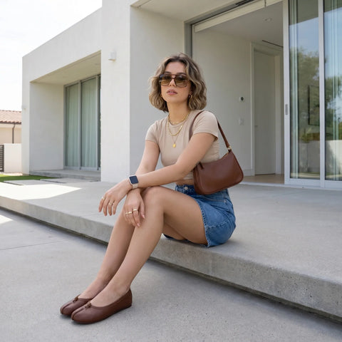 Maki Split-toe Flats