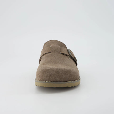 Blain Fur Genuine Suede Clogs