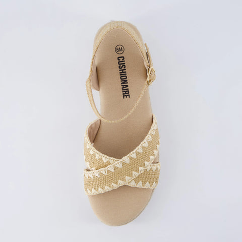 Ola Raffia Platform Sandals