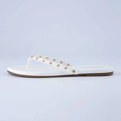 Confetti Studded Flip-Flops