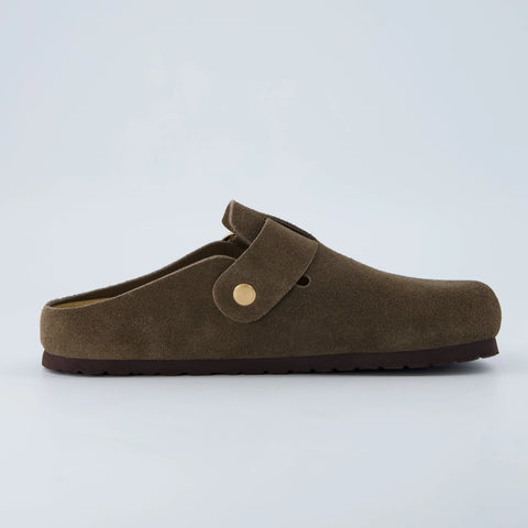 Rusty Leather Clogs