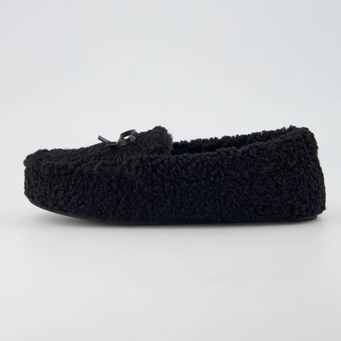 Star Sherpa Moccasin Slippers