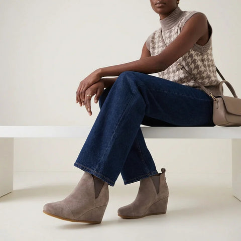 Zoey Wedge Bootie