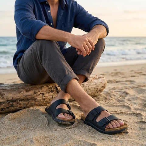 Mars Double Buckle Sandals