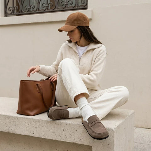 Fondu Leather Clogs