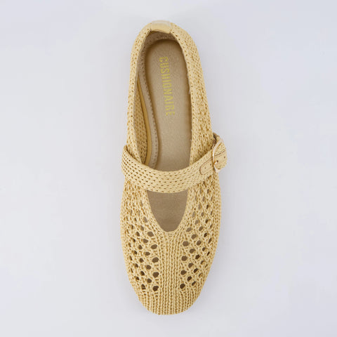 Monet Woven Mary Jane Flats