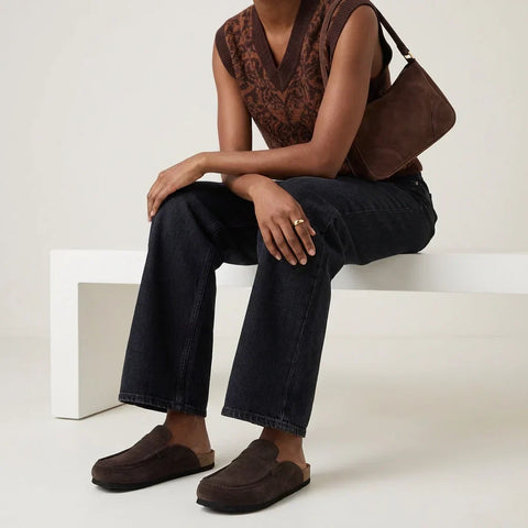 Fondu Leather Clogs