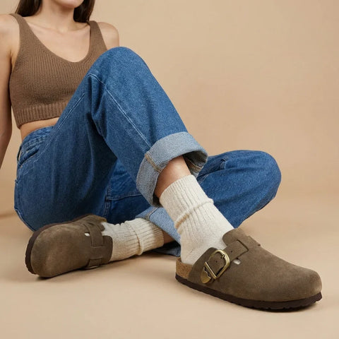 Hamlet Leather Clogs