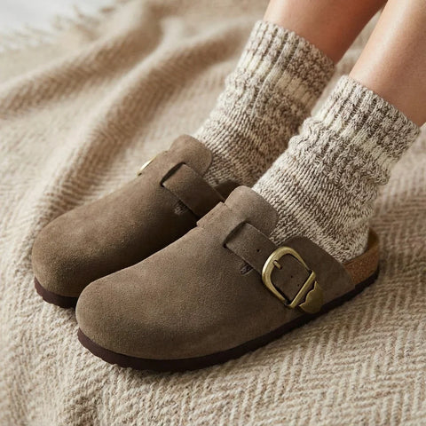 Hamlet Leather Clogs