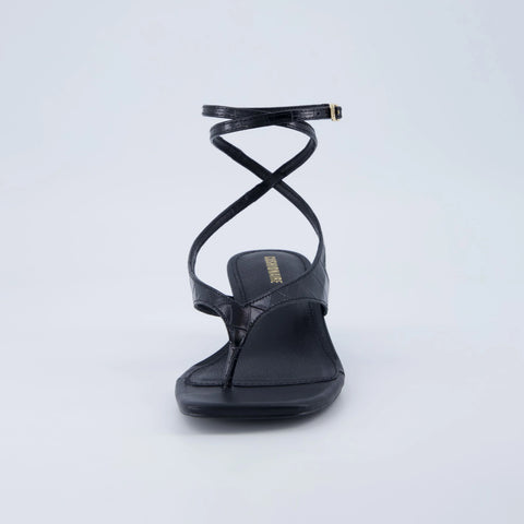 Martini Strappy Kitten Heel Sandal