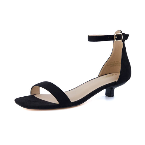 Solo Kitten Heel Sandal