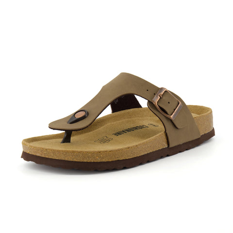 Leah Cork Footbed Thong Sandal