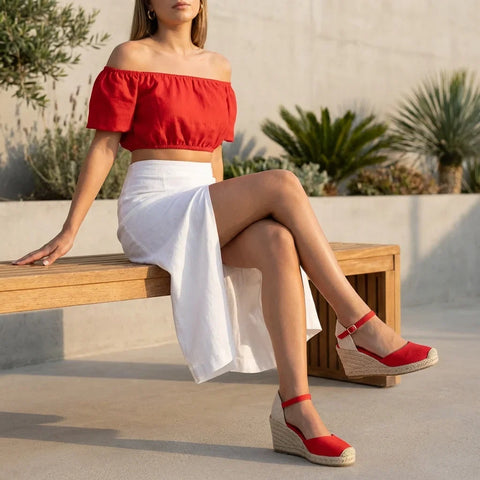 Elche Wedge Sandals