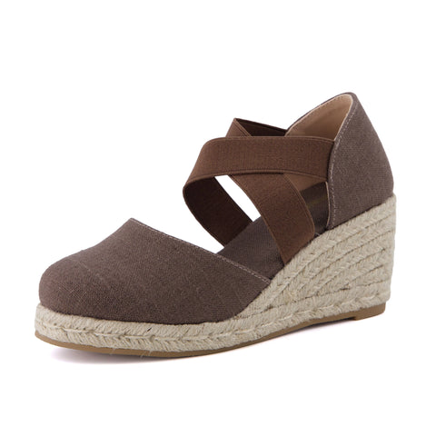 Chica Espadrille Wedge Sandals