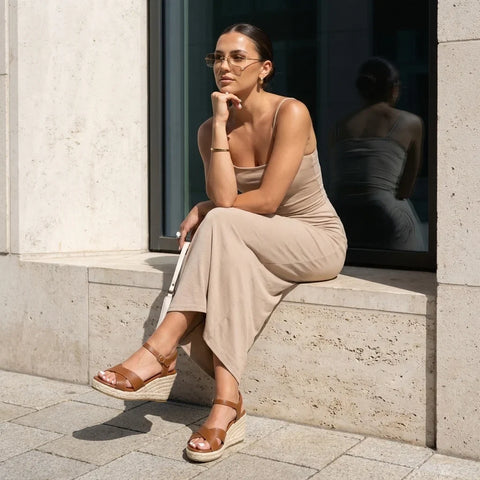 Prego Espadrille Wedge Sandals