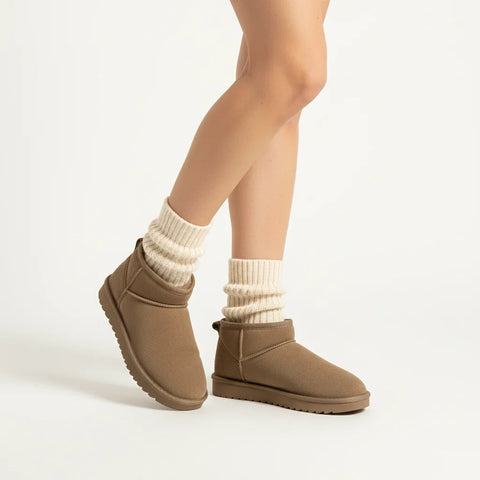 Hip-3 Genuine Suede Boots