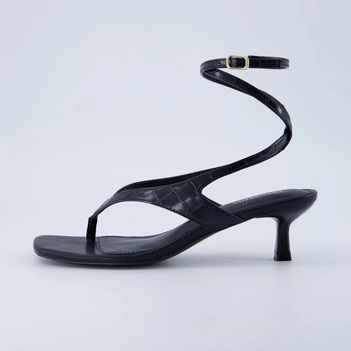 Martini Strappy Kitten Heel Sandal