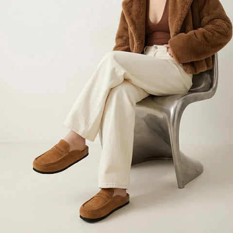 Fondu Leather Clogs