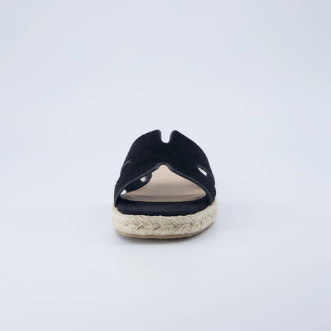 Avocado Espadrille Slide Sandal