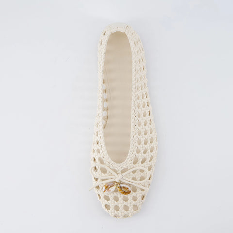 Witty Woven Ballet Flats