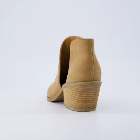Edith Cut Out Ankle Bootie