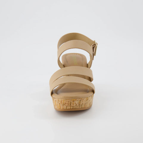 Russ Cork Heeled Sandal