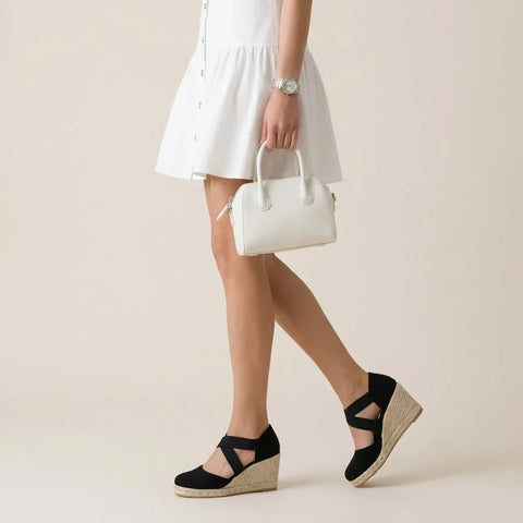 Chica Espadrille Wedge Sandals