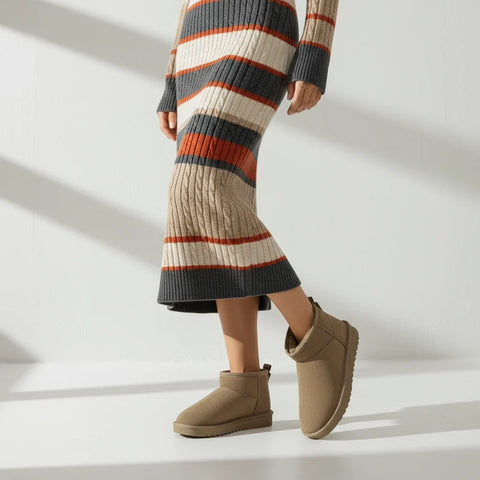 Hip-3 Genuine Suede Boots