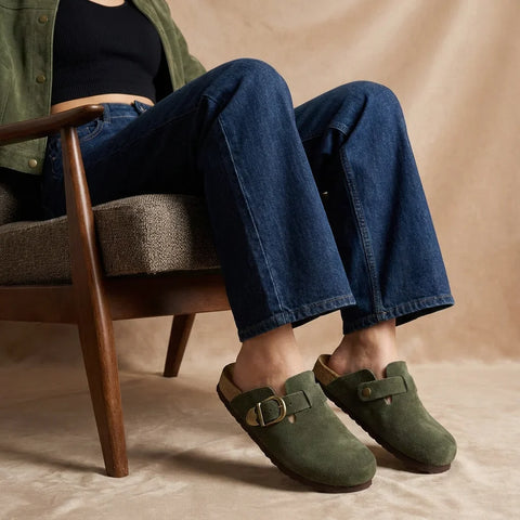 Hamlet Leather Clogs