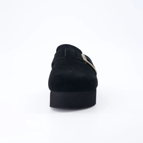 Granola Suede Platform Clog