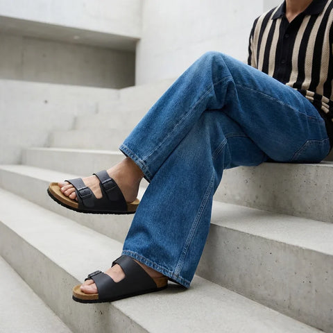 Lane Men's Cork Footbed Sandal
