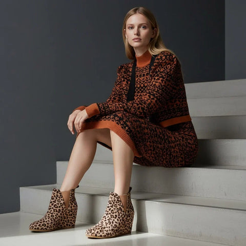 Zoey Wedge Bootie