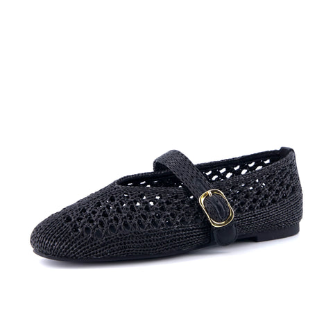 Monet Woven Mary Jane Flats