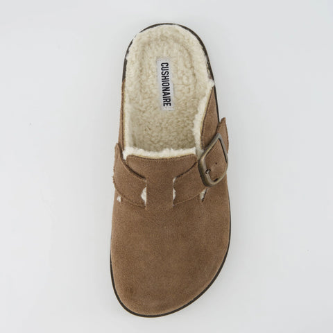 Blain Fur Genuine Suede Clogs
