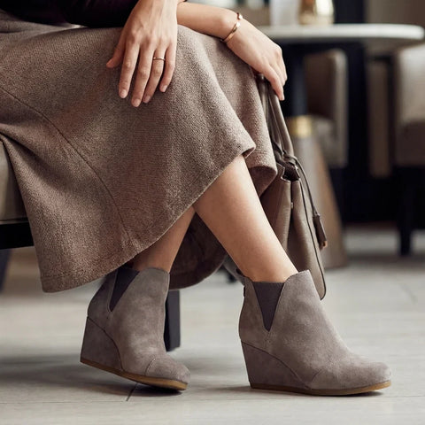 Zoey Wedge Bootie